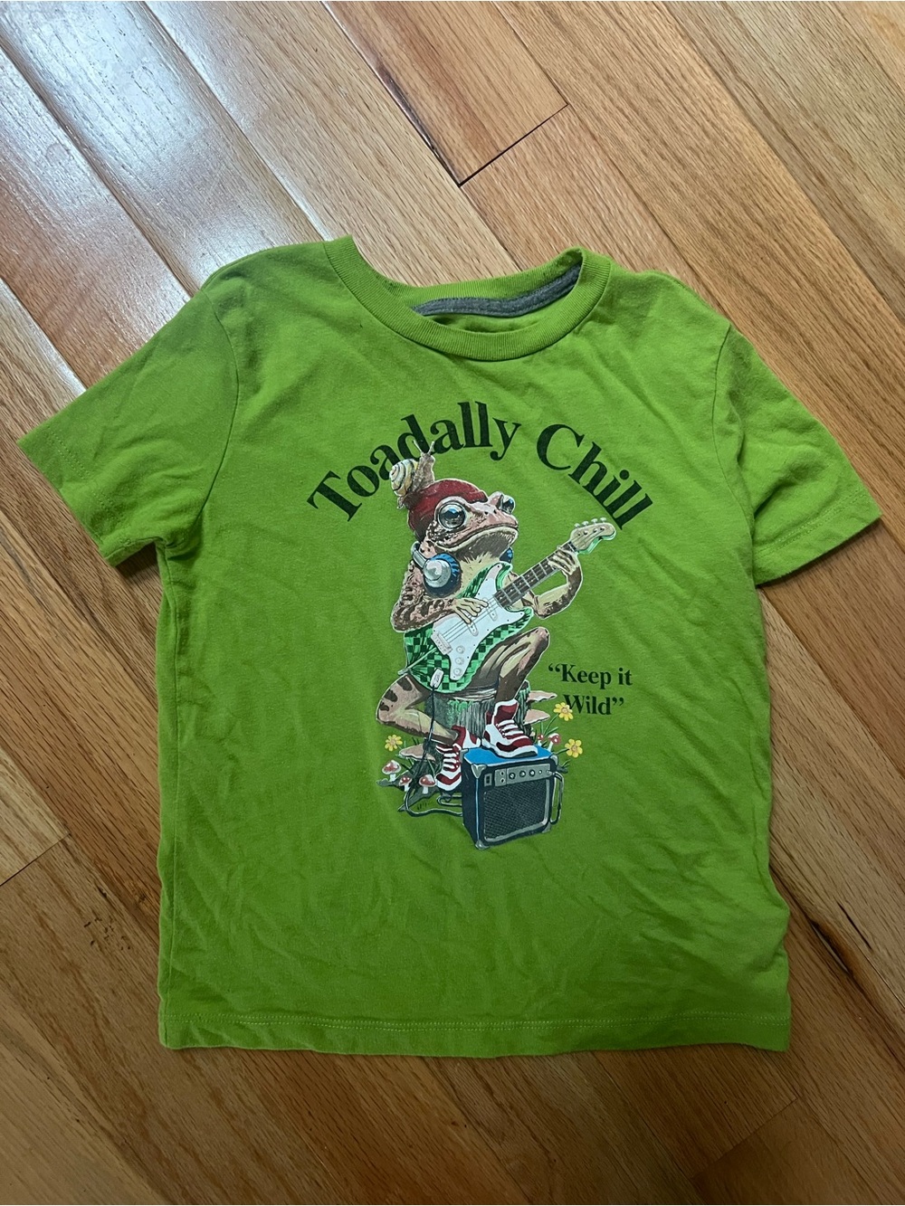 Green 'Toadally Chill' Graphic Short-Sleeve Tee